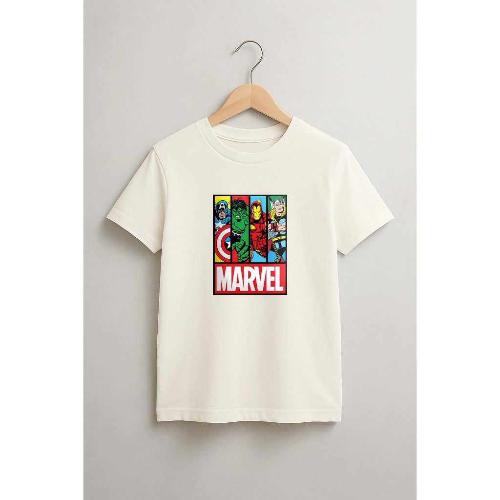Camisetas Infantil 100% Algodão 30.1 Personagens Super Heróis Criança Camisa Blusa