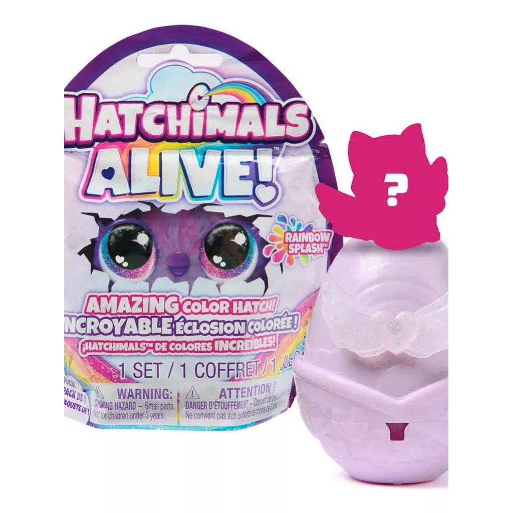 Hatchimals Alive Supresa Com Acessório - Sunny