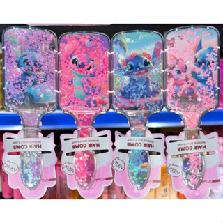 Escova de Cabelo Stitch Disney – Fofa, Cerdas Macias, Antifriz / Infantil e Adulto (Várias Cores) em Oferta na Shopee