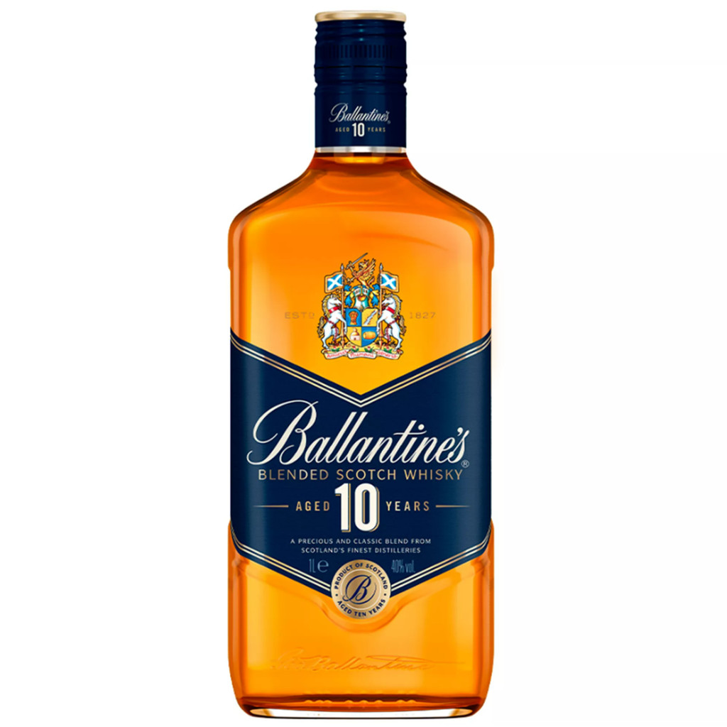 WHISKY BALLANTINES 10 ANOS 1000ML