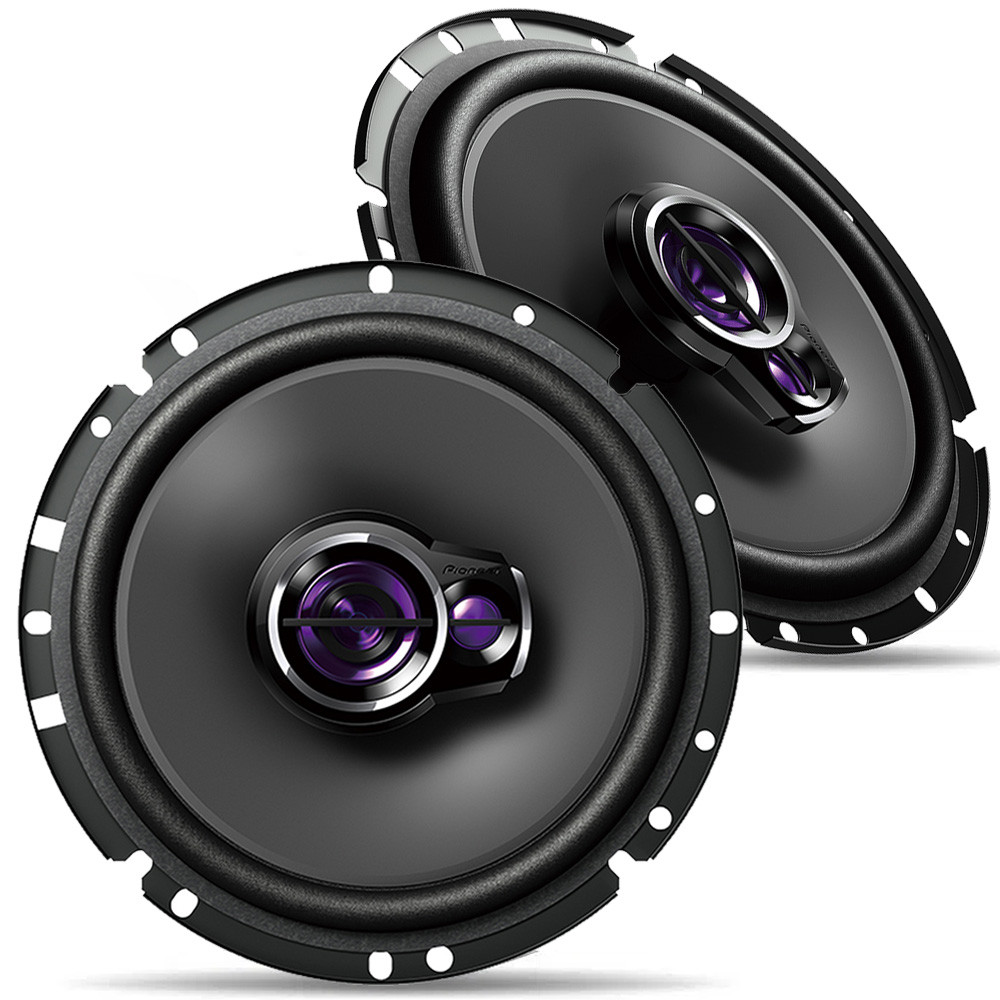 Alto Falante Pioneer TS-1760BR 6 Polegadas 100W RMS 4 Ohms Triaxial Bobina Simples Par