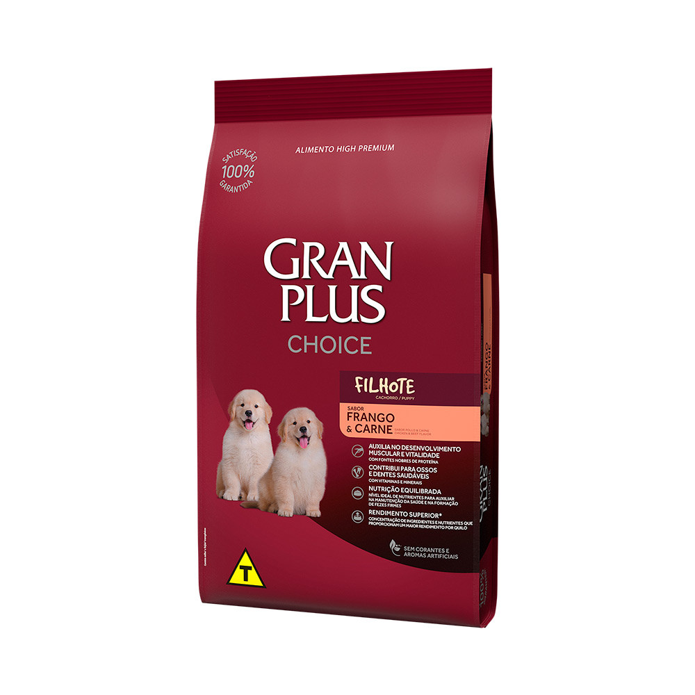 Ração GranPlus Choice Cão Filhote 10,1Kg