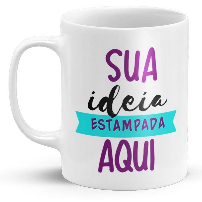 Caneca com foto Personalizada sua arte seu tema para aniversários presentes e festas exclusivo