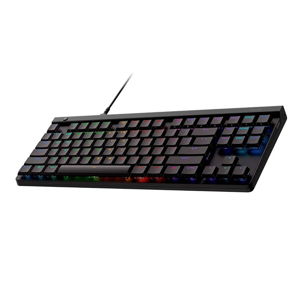 TECLADO MECANICO GAMER LOGITECH G515 TKL RGB SWITCH GL BROWN TACTILE PRETO 920-012868