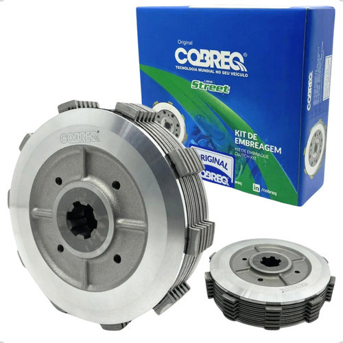 Kit Embreagem Fazer Lander Tenere Xtz 250 Fazer250 Xtz250 Fz