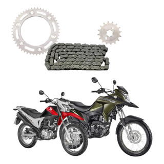 Kit Relação Tração Transmissão Nxr Bros 160 Xre 190 C Retentor 2015 2016 A 2025 Modelo Original em Oferta na Shopee