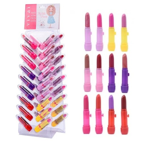 Batom em bala mini princesa - Vivai