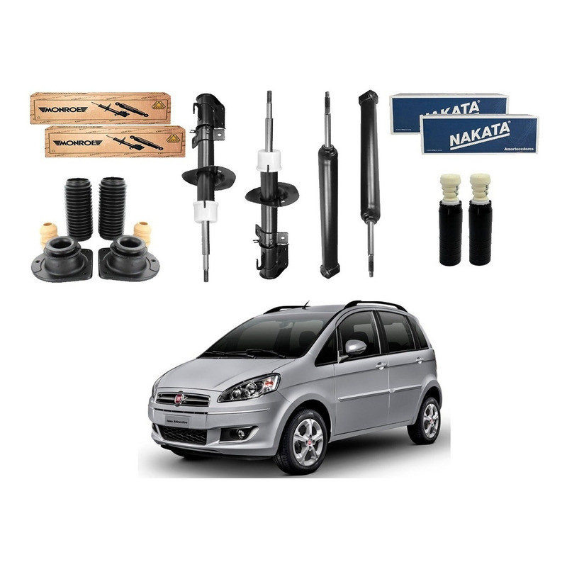 Kit Amortecedor Dianteiro Traseiro Idea 1.6 2011 A 2016 em Oferta na Shopee