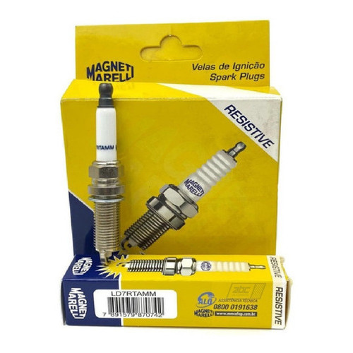 Vela De Ignição Clio Logan Sandero March Peugeot206 1.0 16v em Oferta na Shopee