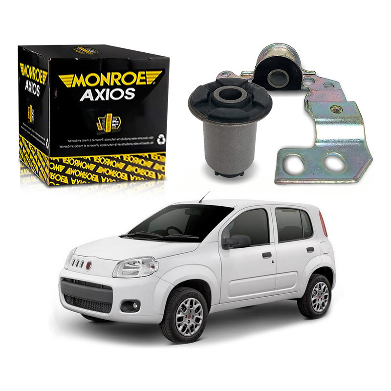 Par Bucha Bandeja Esquerda Novo Uno 1.0 1.4 2010 A 2016 em Oferta na Shopee