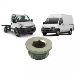 Bujão Com Rosca Óleo Carter Ducato Multijet Iveco Nova Daily