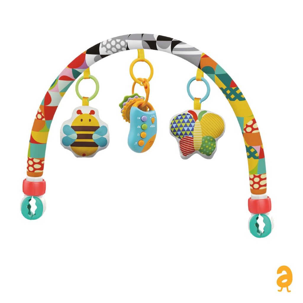 Móbile Arco Musical Bebê Carrinho Berço Let's Play Maxi Baby em Oferta na Shopee