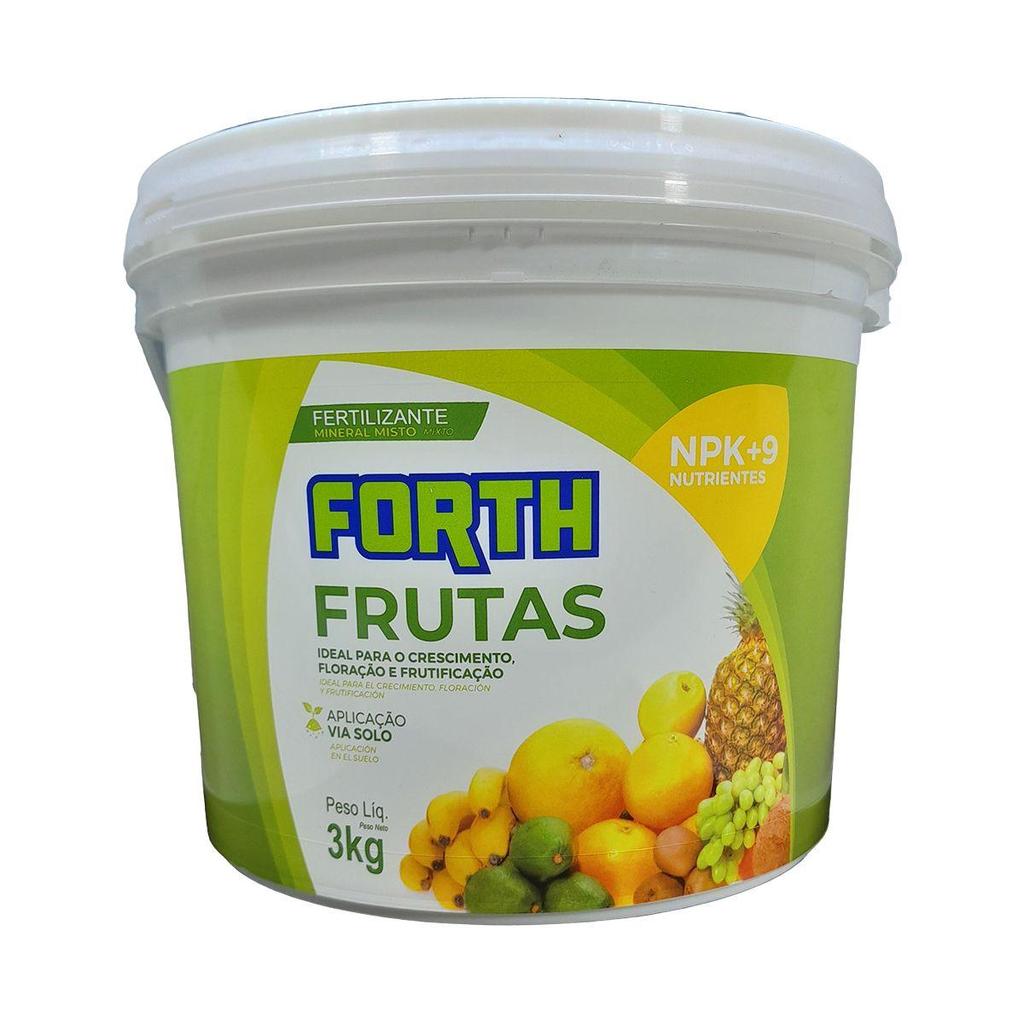 Forth Frutas Balde 3 Kg Npk+9 Nutrientes Floração Forth Jardim em Oferta na Shopee