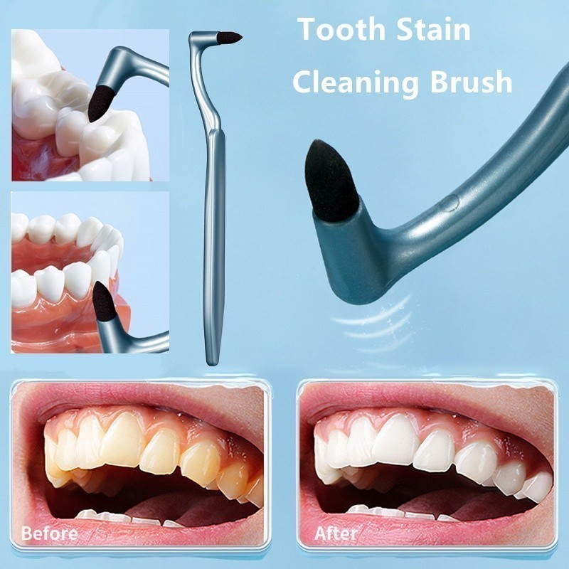 Escova De Dentes Pequena Em Forma De L Para Lacunas Entre Ferramentas De Limpeza Profunda Higiene Portátil Cuidados Buca