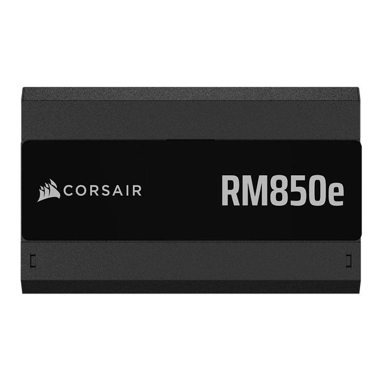 Fonte Corsair RM850e, 850W, Full-Modular, ATX 3.1, PCIe 5.1, Cybenetics Gold, Preto, CP-9020296-BR