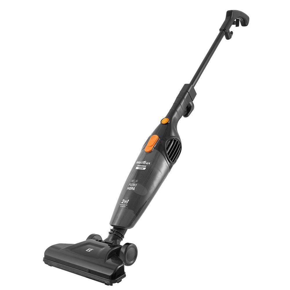 Aspirador De Pó Vertical Britânia 2 Em 1 1200W BAS1200C 220V