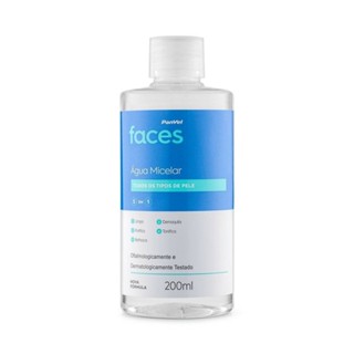 Água Micelar Panvel Faces Todos Os Tipos De Pele 200ml em Oferta na Shopee