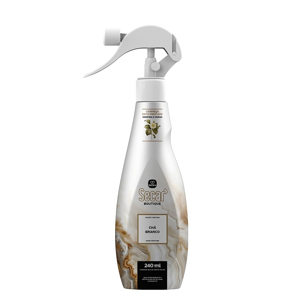 Home Perfume Secar Boutique Chá Branco - 240ml — imagem 2 de 2