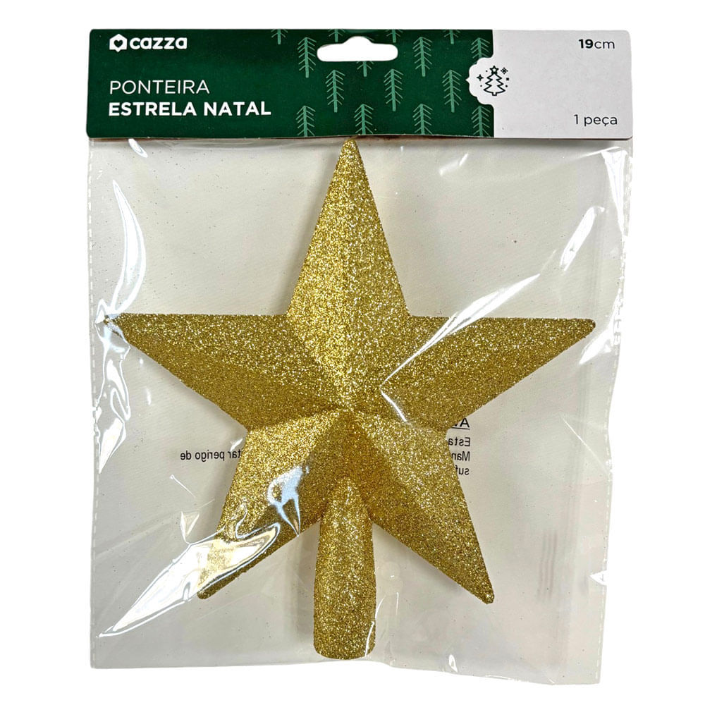 Ponteira Estrela Plast 19cm CV244588 Cazza Dr