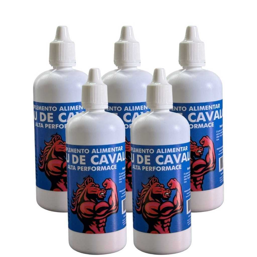 Kit 6 Suplemento Natural Pau de Cavalo - 100ml - Original.