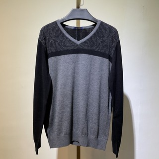 BM54 Novo Estilo Suéter Ocidental Masculino Juventude Suéter Quente Masculino Galo Coração Gola Solta Suéter Fino