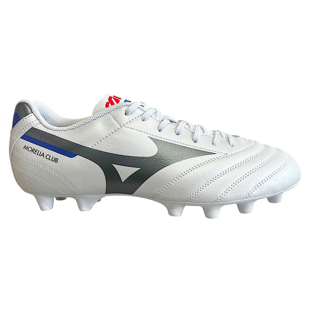 Chuteira Campo Mizuno Original Morelia Club Md BCO/CHB