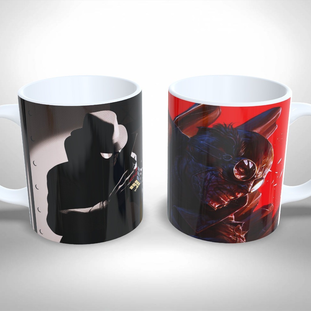 Caneca Personalizada Spider Noir Série Comic Geek Cerâmica Presente
