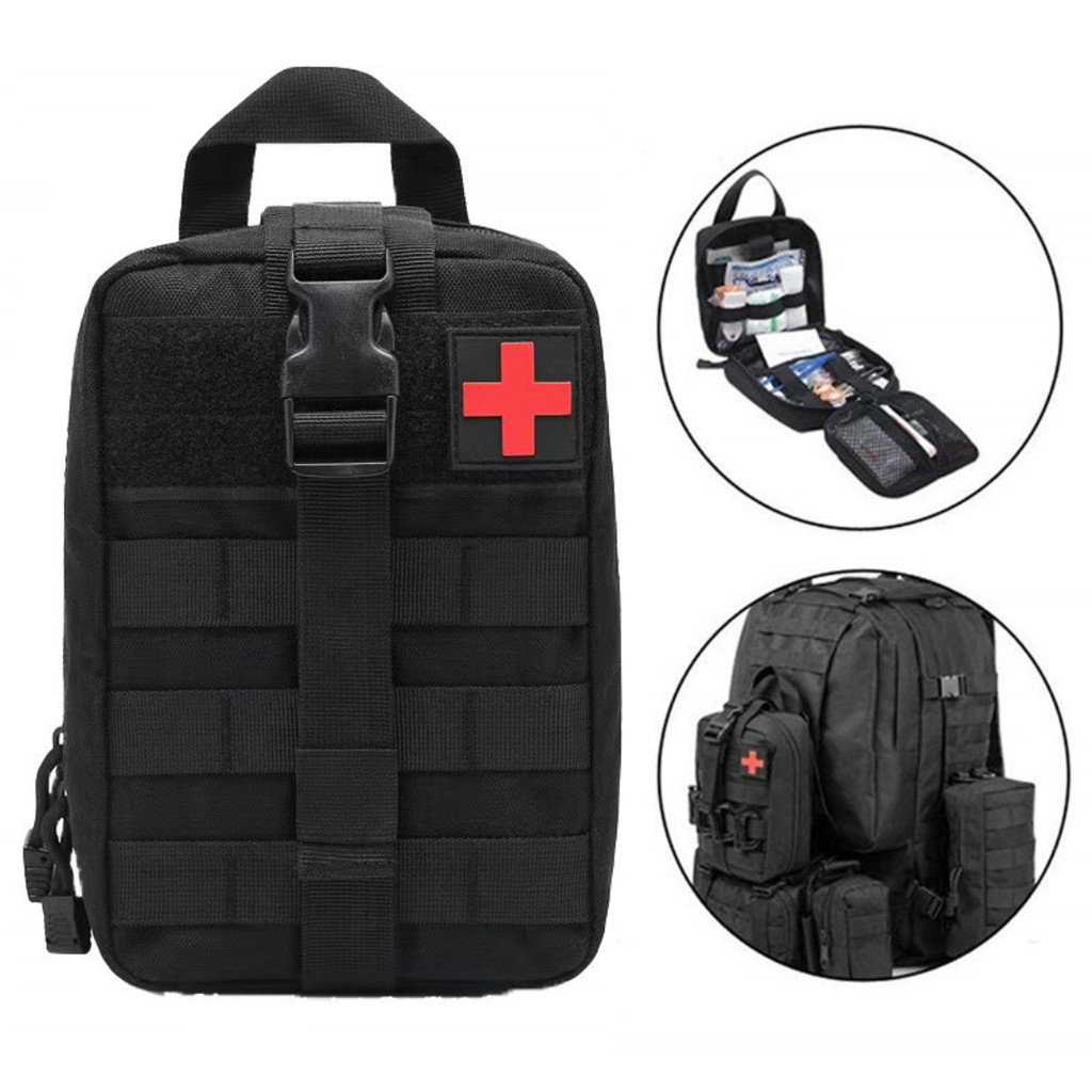 Bolsa Tática Militar Primeiros Socorros Organizador Emergência