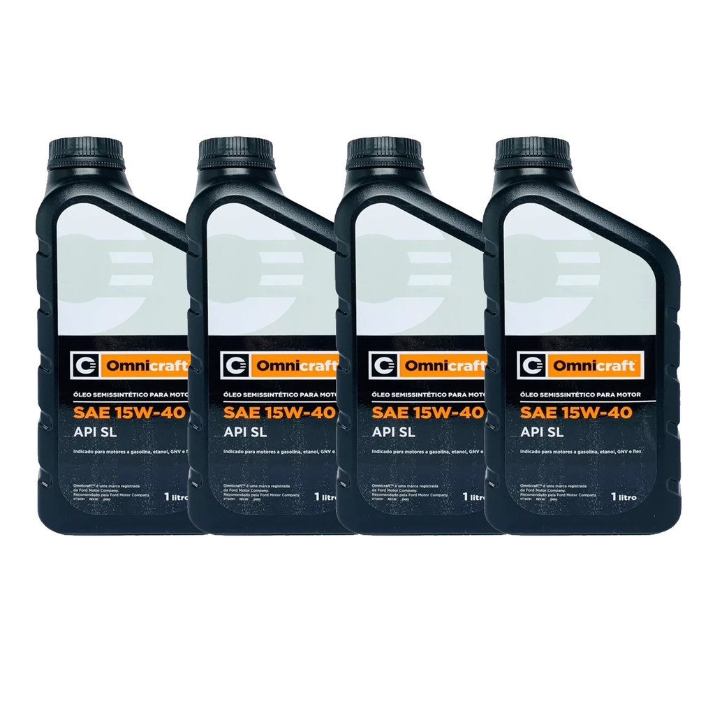 4 Litros de Óleo de Motor Omnicraft 15w40