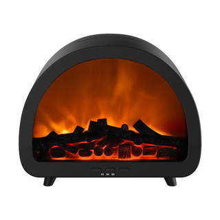 Umidificador portátil grande Volume de nevoeiro queimador fogo chama Aroma difusor doméstico Desktop óleo essencial frag