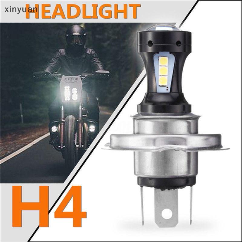 xiny H4 Motocicleta 3030 18 SMD LED Farol Cabeça Lâmpada 6500K 12-24v12-24v n