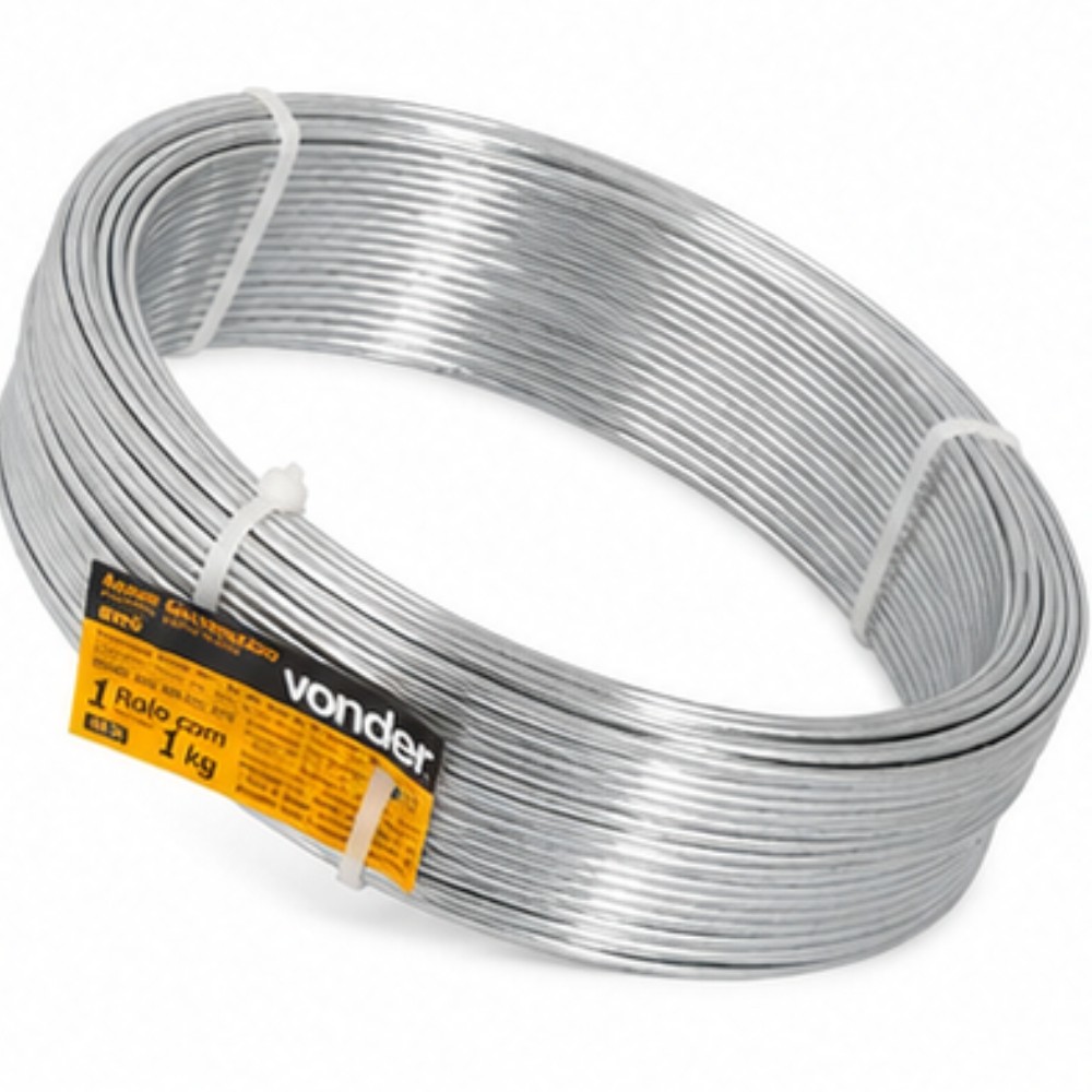 Arame Galvanizado Comercial Bwg 20 089 Mm Vonder