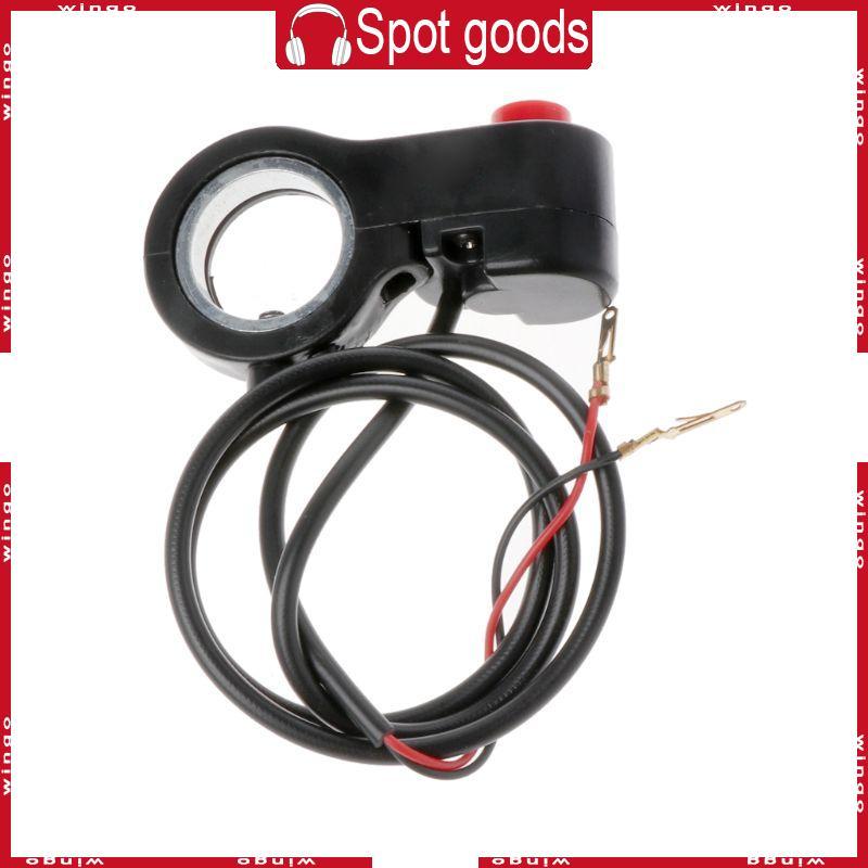 WIN 22mm 7 8 Interruptor Buzina Do Guiador Da Motocicleta Botão Conexão Alto-Falante Iniciar Equipar