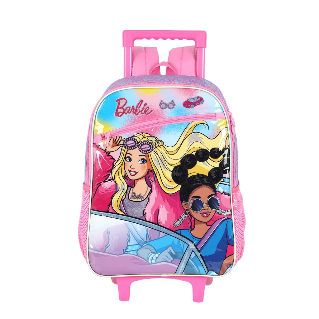 Mochila de Rodinhas Infantil Barbie Up4you Pequena