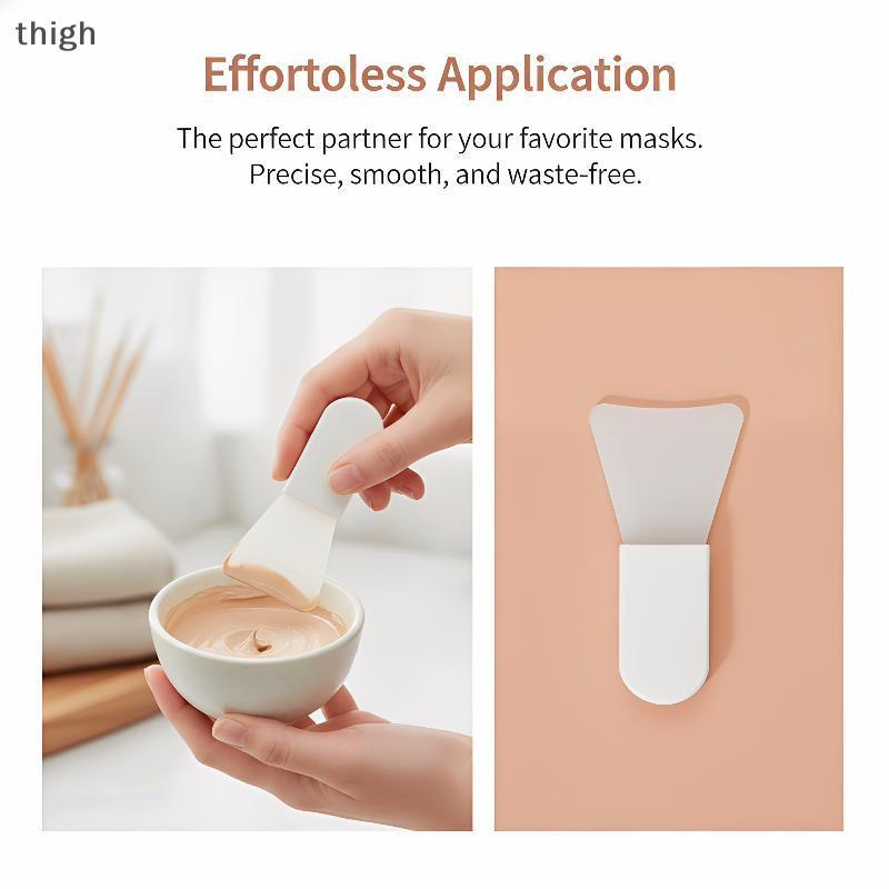 Pincel De Máscara Facial De Silicone , Aplicador Macio Para Cuidados Com A Pele , 1 Peça , Ferramenta Flexível De Filme 