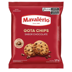 Gotas Forneáveis Chips Chocolate ao Leite 1,01kg Mavalério