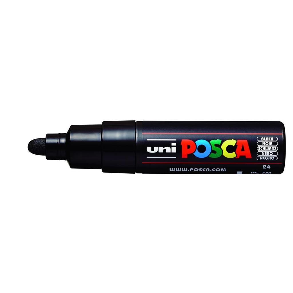 Caneta Posca PC-7M Preto uni-ball · foto 2