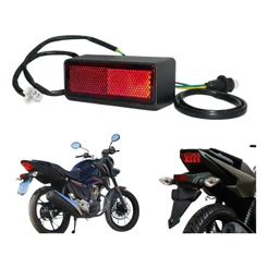 Olho De Gato Luz Placa Titan Fan Start 160 Olho De Led Para Moto Modelo Original ENVIO IMEDIATO