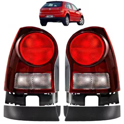 PAR KIT Lanterna Traseira Gol Power G4 2006 07 08 09 10 2011