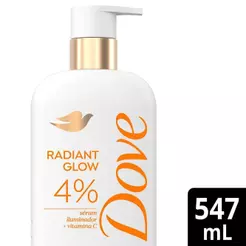 Sabonete Líquido Dove Radiant Glow Sérum Iluminador e Vitamina C 547ml