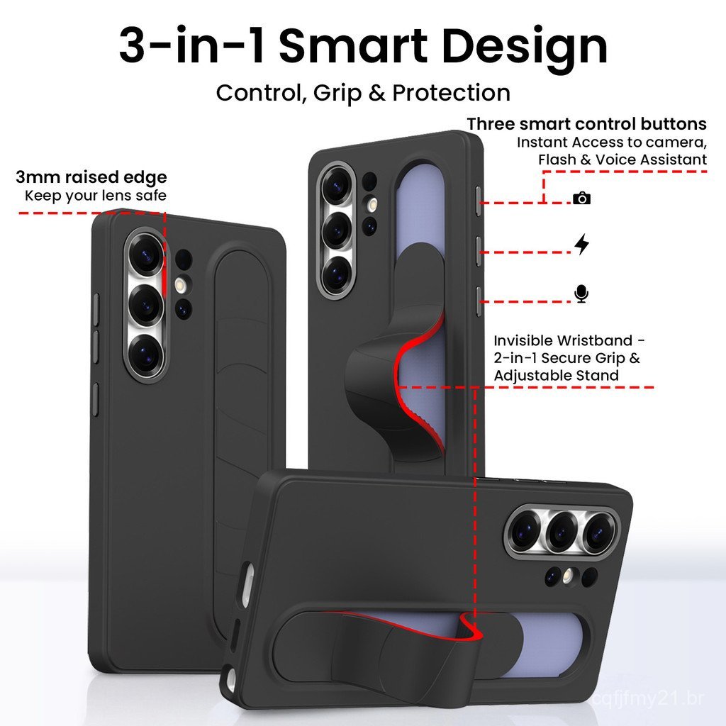 Capa de Telefone - Uma capa de telefone elegante e versátil, adequada para Samsu