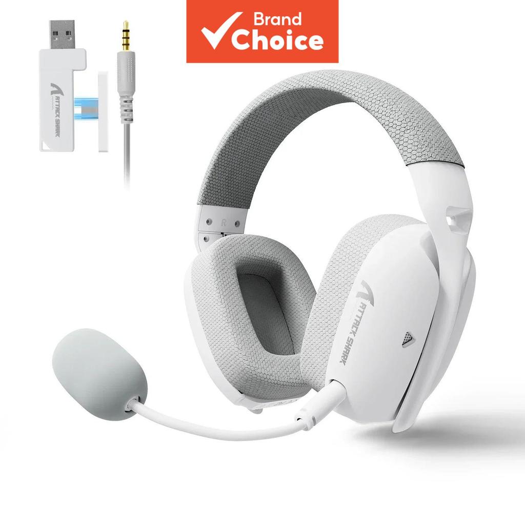 ATTACK SHARK L80PRO Fones De Ouvido Sem Fio Tri-Mode Gaming Headsets Ultraleves Drivers De 40 Mm De Baixa Latência Com C