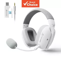 ATTACK SHARK L80PRO Fones De Ouvido Sem Fio Tri-Mode Gaming Headsets Ultraleves Drivers De 40 Mm De Baixa Latência Com C