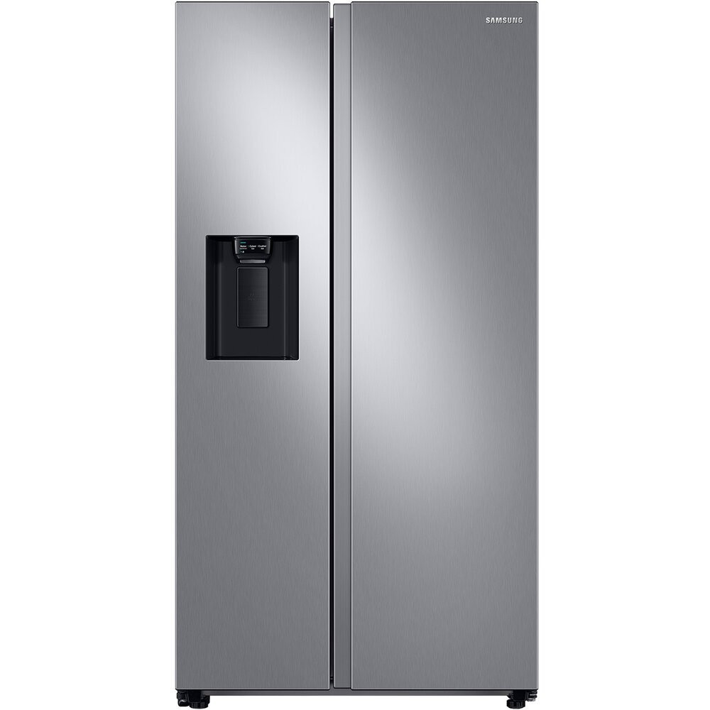 Geladeira Side By Side 628 Litros Dispenser Água e Gelo Inox Samsung