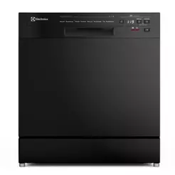 Lava-Louça Electrolux Preta com 8 Serviços, 8 Programas de Lavagem - LP08E