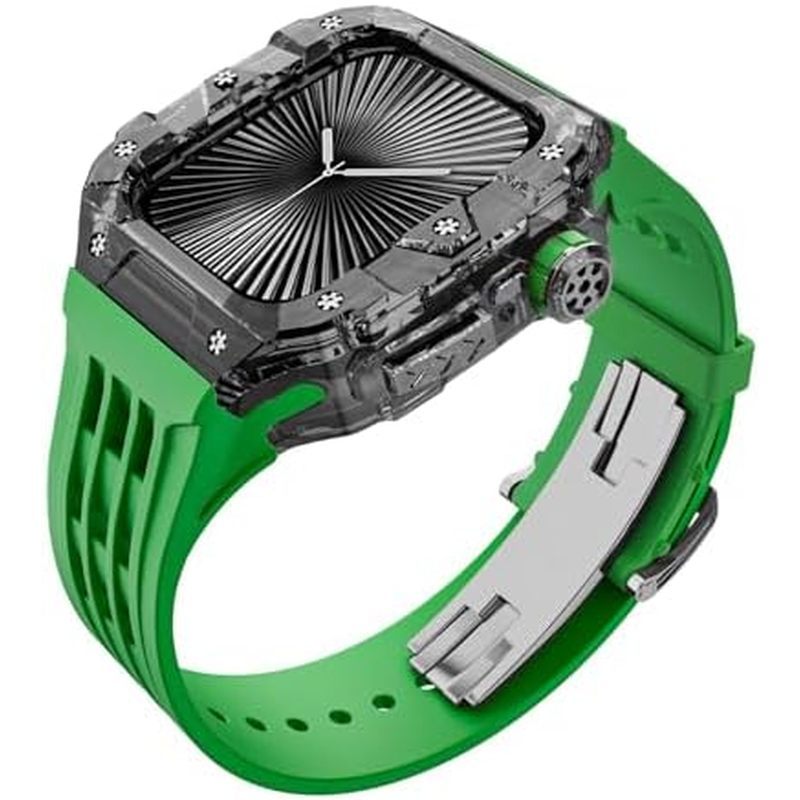 Capa Robusta De Designer Transparente VeveXiao Com Pulseira Compatível Pulseiras