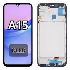 【Tela】 Display Compatível A15 4g A155 5g A156 Com Aro Oled