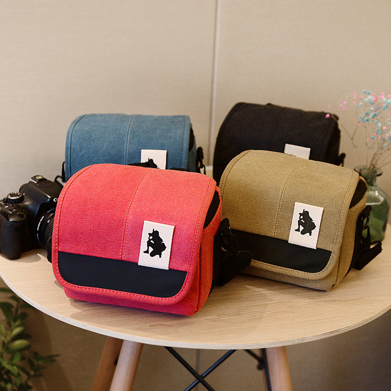 Bolsa de lona para câmera mirrorless, bolsa para câmera DV de uso doméstico, adequada para câmeras digitais de longo alc