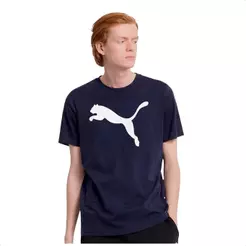 Camiseta Puma ESS Logo Poly Tee Masculina Original com Nota Fiscal e Garantia