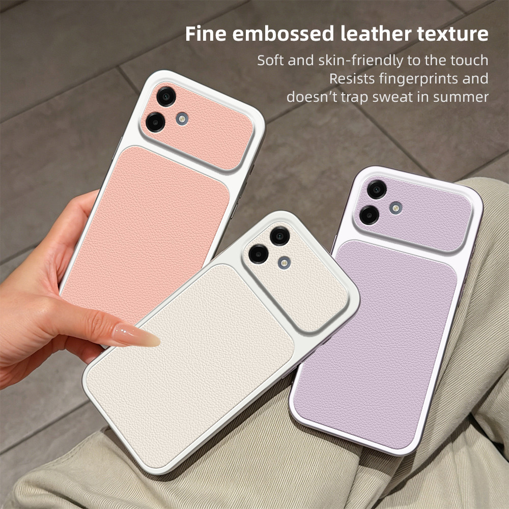 Moda Simples Capa De Telefone De Couro PU Para Samsung Galaxy A17 A16 A15 A14 A13 A14S A12 A11 A07 A06 A05S A05 A04E A04